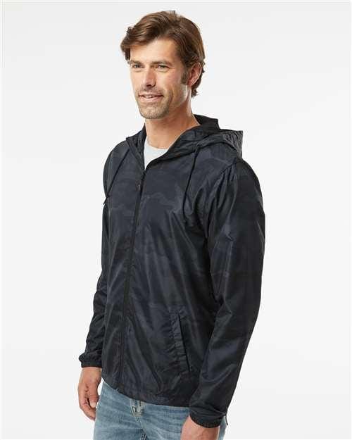 Independent Trading Co. EXP54LWZ Lightweight Windbreaker Full-Zip Jacket in 