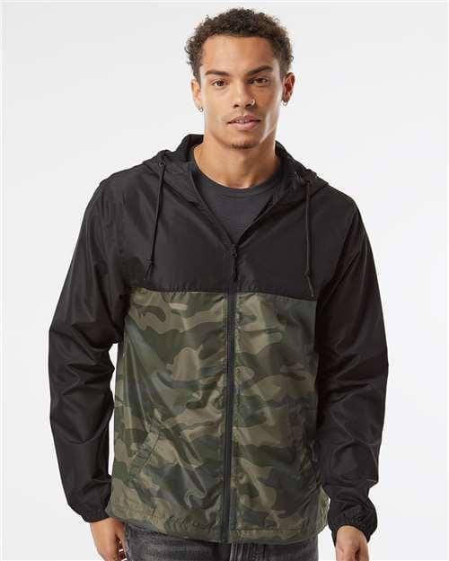 Independent Trading Co. EXP54LWZ Lightweight Windbreaker Full-Zip Jacket in 