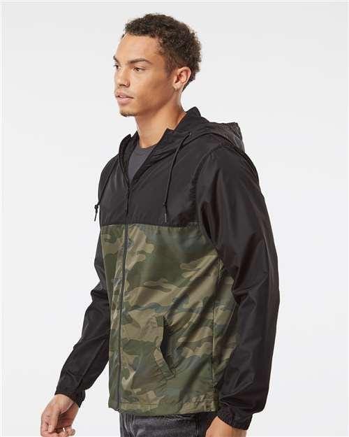 Independent Trading Co. EXP54LWZ Lightweight Windbreaker Full-Zip Jacket in 