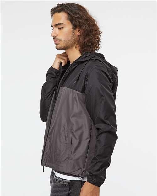 Independent Trading Co. EXP54LWZ Lightweight Windbreaker Full-Zip Jacket in 