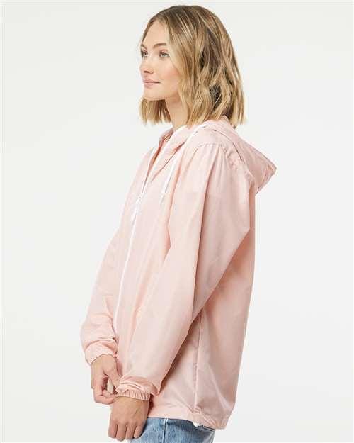 Independent Trading Co. EXP54LWZ Lightweight Windbreaker Full-Zip Jacket in 
