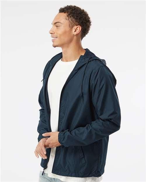 Independent Trading Co. EXP54LWZ Lightweight Windbreaker Full-Zip Jacket in 