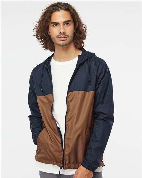 Independent Trading Co. EXP54LWZ Lightweight Windbreaker Full-Zip Jacket in 