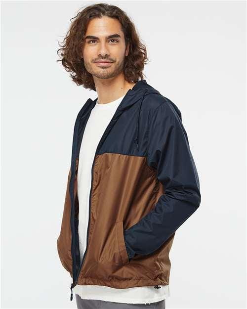 Independent Trading Co. EXP54LWZ Lightweight Windbreaker Full-Zip Jacket in 