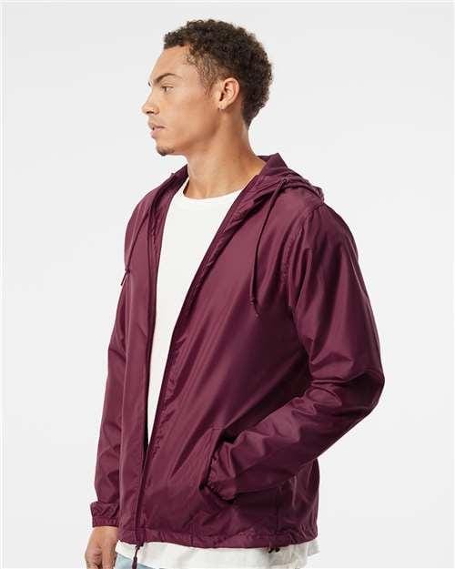 Independent Trading Co. 5996 Independent Trading Co. EXP54LWZ Lightweight Windbreaker Full-Zip Jacket