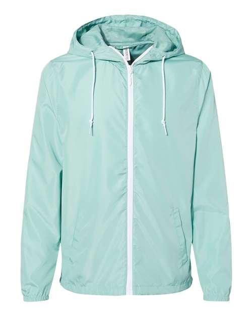 Independent Trading Co. EXP54LWZ Lightweight Windbreaker Full-Zip Jacket in 