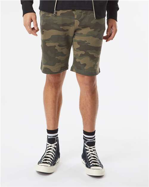 Independent Trading Co. IND20SRT Men's Midweight Fleece Shorts in 