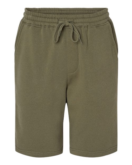 Independent Trading Co. IND20SRT Men's Midweight Fleece Shorts in 