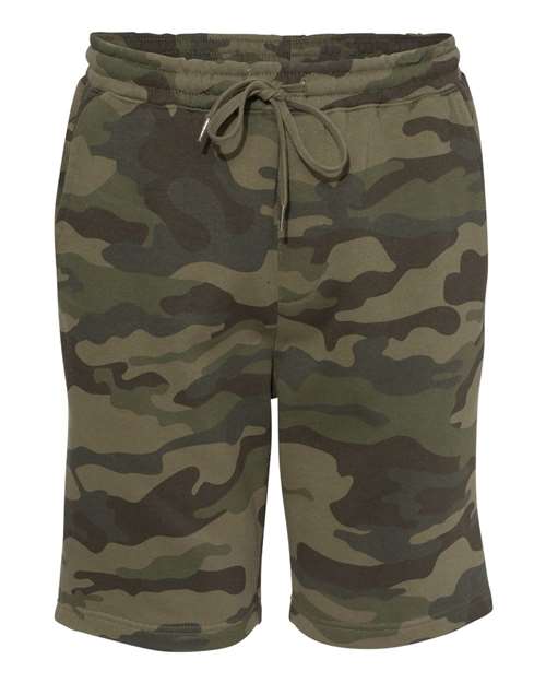 Independent Trading Co. IND20SRT Men's Midweight Fleece Shorts in 