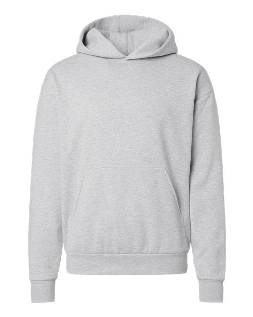 Independent Trading Co. IND280SL Unisex Avenue Hooded Sweatshirt in Grey Heather