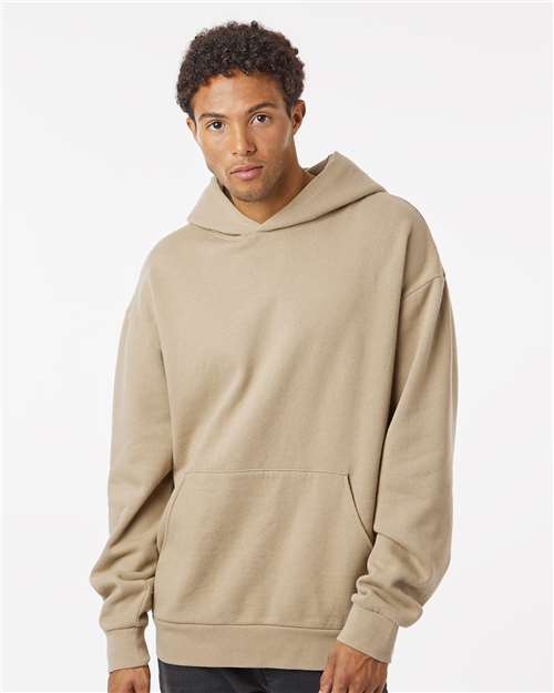 Independent Trading Co. IND280SL Unisex Avenue Hooded Sweatshirt in Sandstone