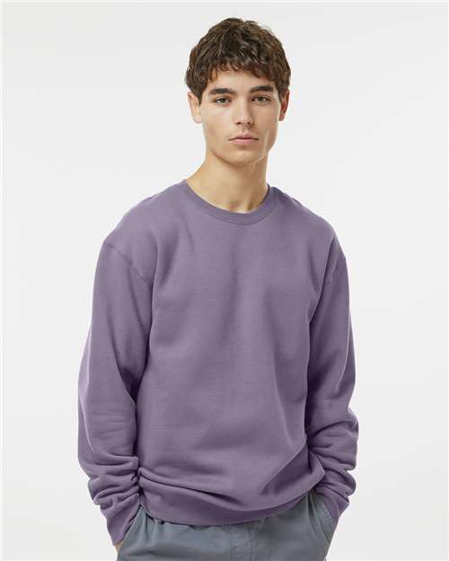 Independent Trading Co. IND3000 Unisex Heavyweight Crewneck Sweatshirt in Plum