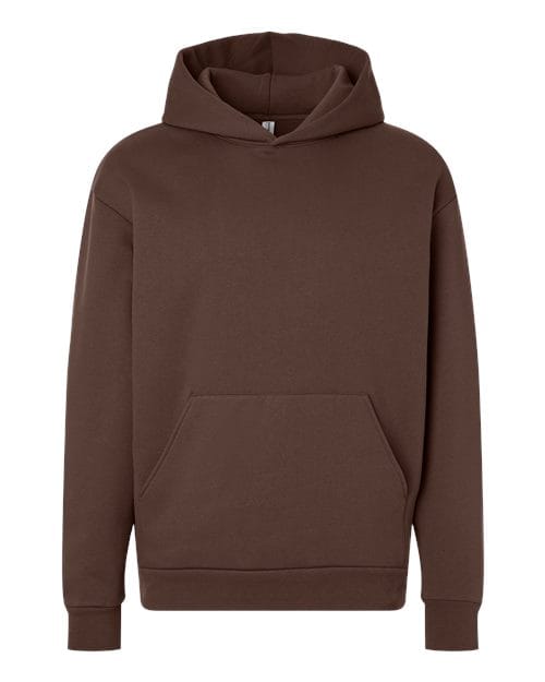 Independent Trading Co. IND330BLV Unisex Boulevard Heavyweight Hooded Sweatshirt in Brown