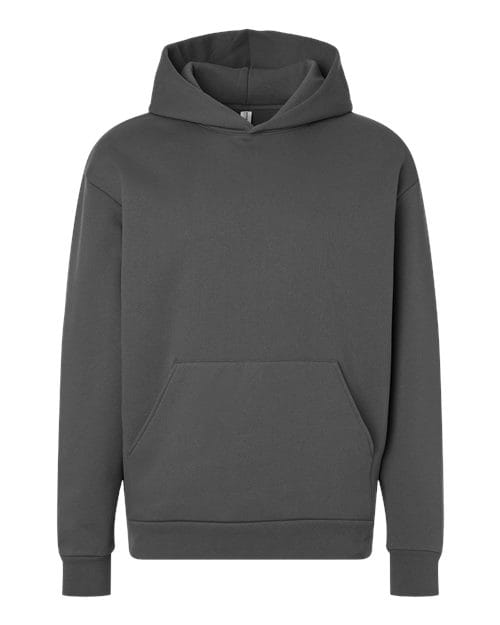 Independent Trading Co. IND330BLV Unisex Boulevard Heavyweight Hooded Sweatshirt in Pigment Black