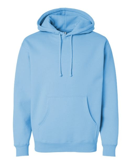 Independent Trading Co. IND4000 Unisex Heavyweight Hooded Sweatshirt in Blue Aqua