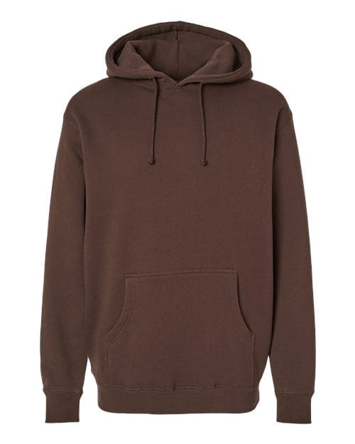 Independent Trading Co. IND4000 Unisex Heavyweight Hooded Sweatshirt in Brown