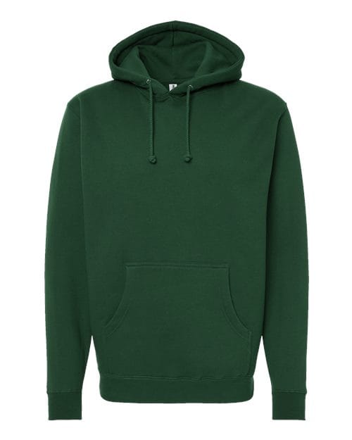 Independent Trading Co. IND4000 Unisex Heavyweight Hooded Sweatshirt in Dark Green