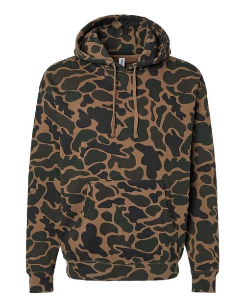 Independent Trading Co. IND4000 Unisex Heavyweight Hooded Sweatshirt in Duck Camo