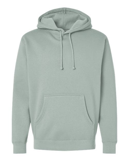 Independent Trading Co. IND4000 Unisex Heavyweight Hooded Sweatshirt in Dusty Sage