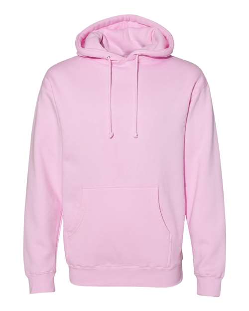Independent Trading Co. IND4000 Unisex Heavyweight Hooded Sweatshirt in Light Pink