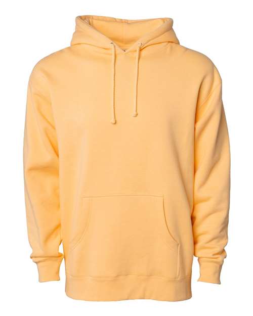 Independent Trading Co. IND4000 Unisex Heavyweight Hooded Sweatshirt in Peach