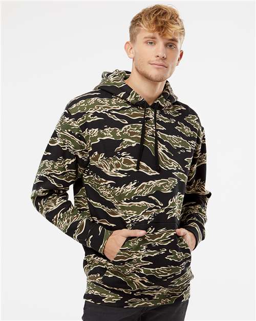 Independent Trading Co. 403 S / Tiger Camo Independent Trading Co. IND4000 Unisex Heavyweight Hooded Sweatshirt