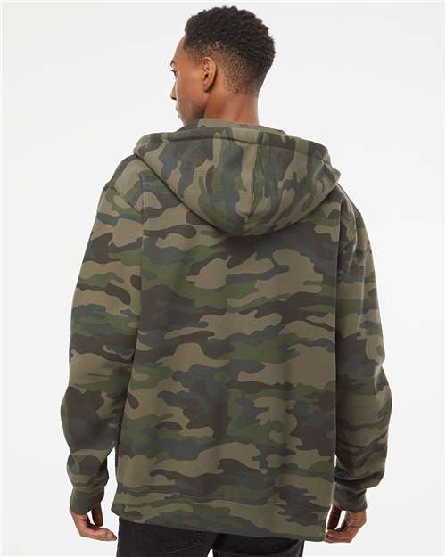 Independent Trading Co. IND4000Z Unisex Heavyweight Full-Zip Hooded Sweatshirt in 