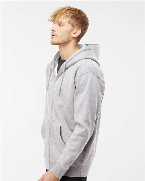 Independent Trading Co. IND4000Z Unisex Heavyweight Full-Zip Hooded Sweatshirt in 