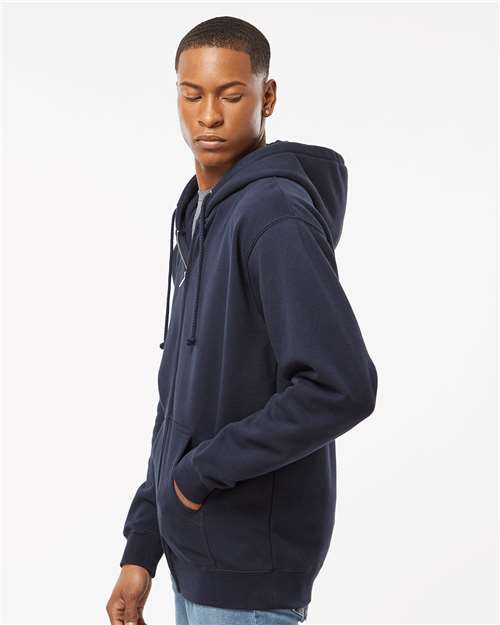 Independent Trading Co. IND4000Z Unisex Heavyweight Full-Zip Hooded Sweatshirt in 
