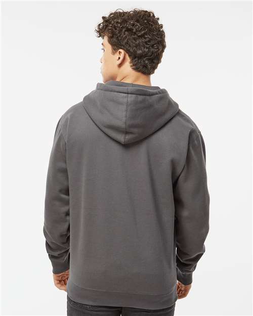 Independent Trading Co. IND4000Z Unisex Heavyweight Full-Zip Hooded Sweatshirt in 