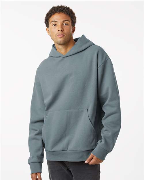 Independent Trading Co. IND420XD Unisex Mainstreet Hooded Sweatshirt in Blue Magic