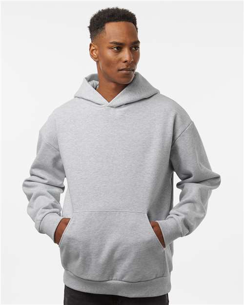 Independent Trading Co. IND420XD Unisex Mainstreet Hooded Sweatshirt in Grey Heather