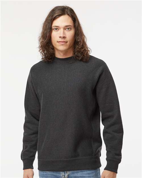 Independent Trading Co. IND5000C-Unisex Legend Premium Heavyweight Cross-Grain Crewneck Sweatshirt in 