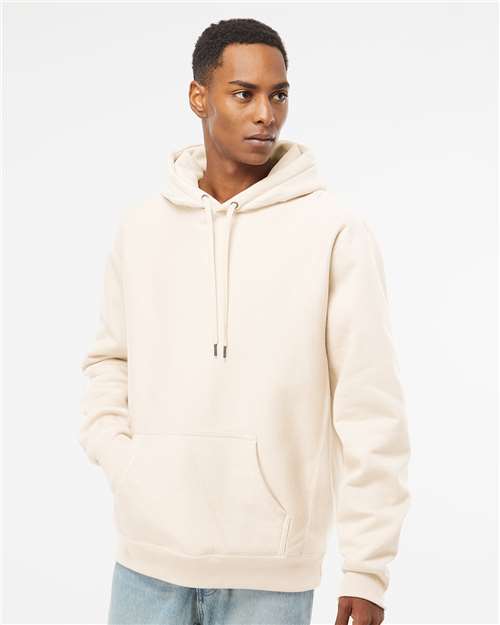 Independent Trading Co. IND5000P-Unisex Legend Premium Heavyweight Cross-Grain Hooded Sweatshirt in Bone