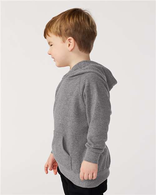 Independent Trading Co. PRM10TSB Toddler Special Blend Hooded Raglan Sweatshirt in 
