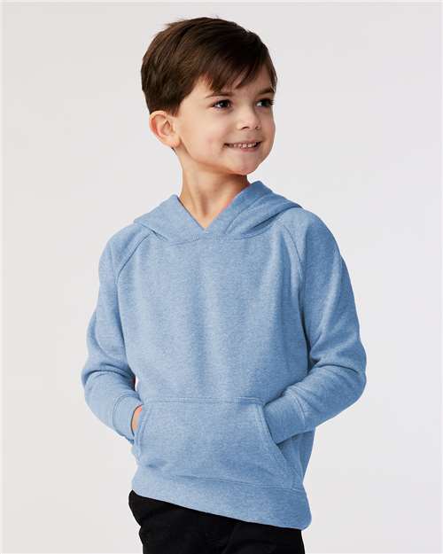 Independent Trading Co. PRM10TSB Toddler Special Blend Hooded Raglan Sweatshirt in 