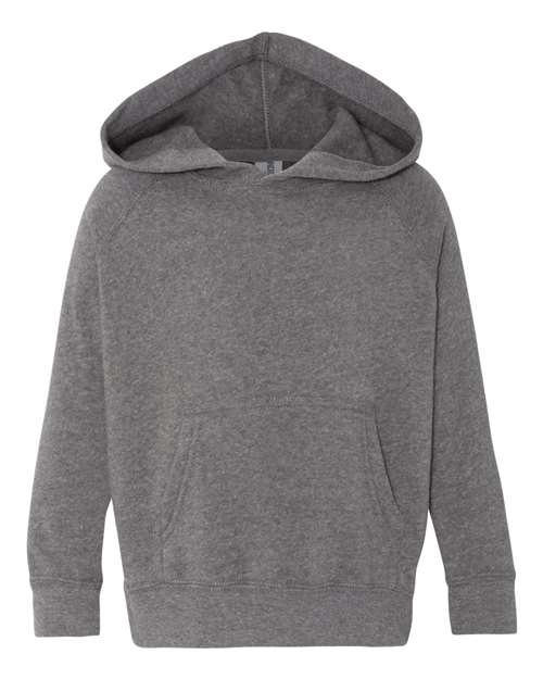 Independent Trading Co. PRM10TSB Toddler Special Blend Hooded Raglan Sweatshirt in Nickel