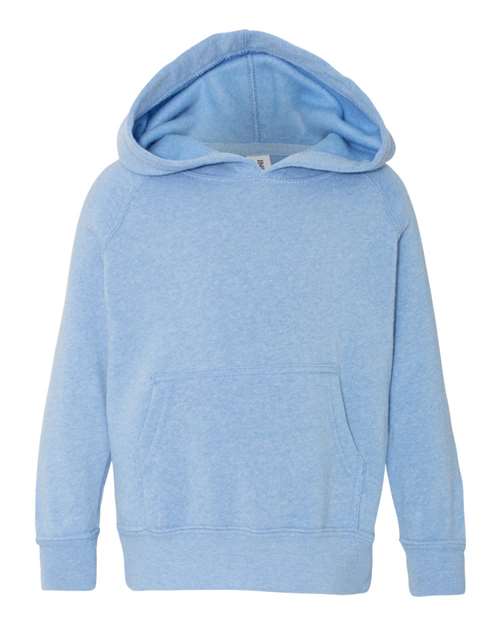 Independent Trading Co. PRM10TSB Toddler Special Blend Hooded Raglan Sweatshirt in Pacific