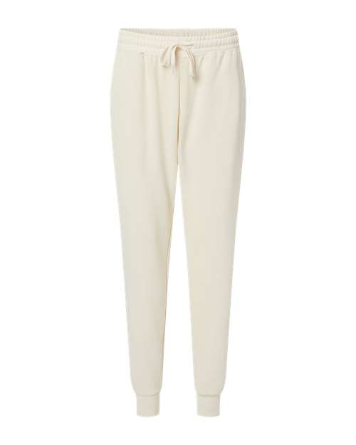 Independent Trading Co. PRM20PNT-Women's California Wave Wash Sweatpants in Bone