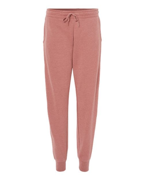 Independent Trading Co. PRM20PNT-Women's California Wave Wash Sweatpants in Dusty Rose