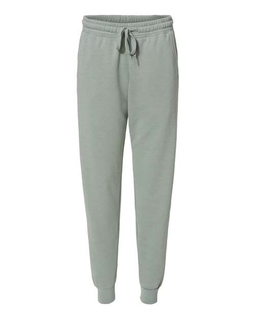 Independent Trading Co. PRM20PNT-Women's California Wave Wash Sweatpants in Sage