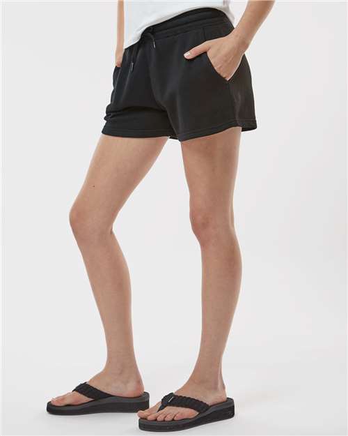 Independent Trading Co. PRM20SRT-Women’s Lightweight California Wave Wash Fleece Shorts in 