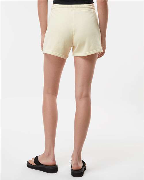 Independent Trading Co. PRM20SRT-Women’s Lightweight California Wave Wash Fleece Shorts in 