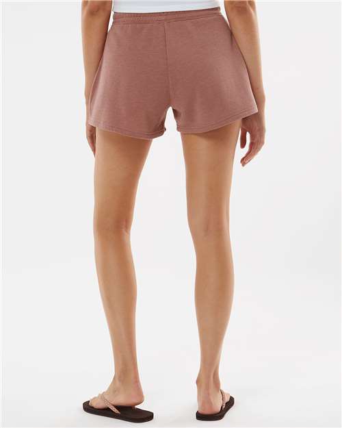 Independent Trading Co. PRM20SRT-Women’s Lightweight California Wave Wash Fleece Shorts in 