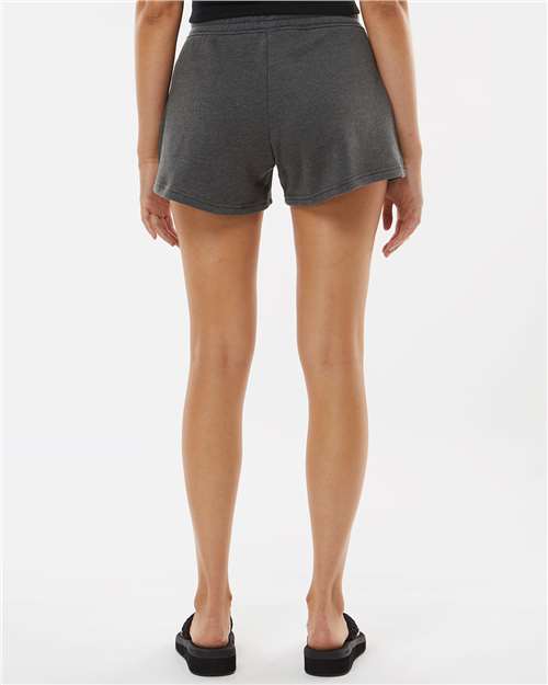 Independent Trading Co. PRM20SRT-Women’s Lightweight California Wave Wash Fleece Shorts in 