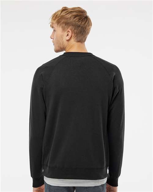 Independent Trading Co. PRM30SBC Unisex Special Blend Raglan Crewneck Sweatshirt in 