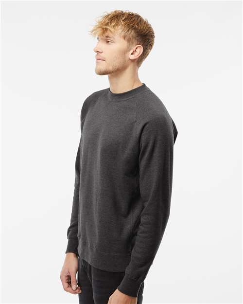 Independent Trading Co. PRM30SBC Unisex Special Blend Raglan Crewneck Sweatshirt in 