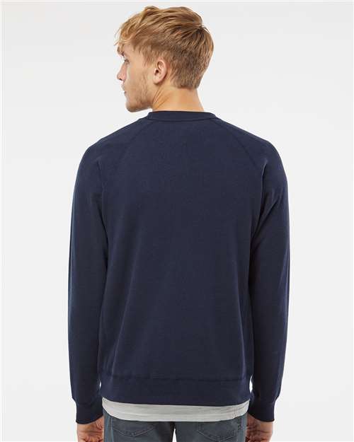 Independent Trading Co. PRM30SBC Unisex Special Blend Raglan Crewneck Sweatshirt in 