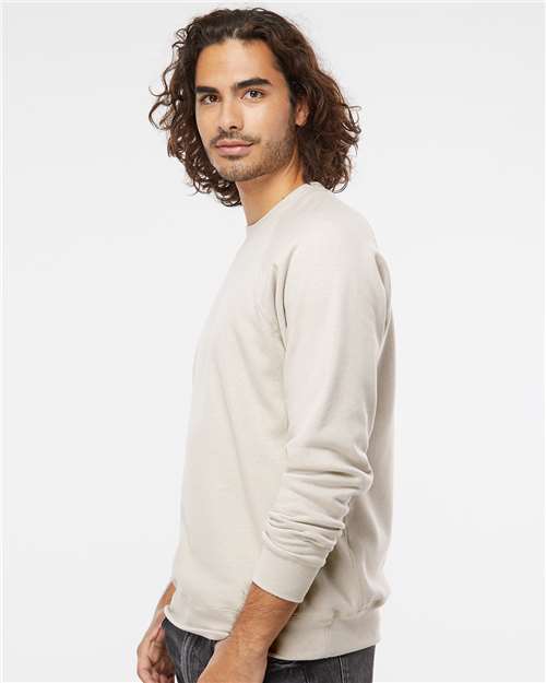 Independent Trading Co. PRM30SBC Unisex Special Blend Raglan Crewneck Sweatshirt in 