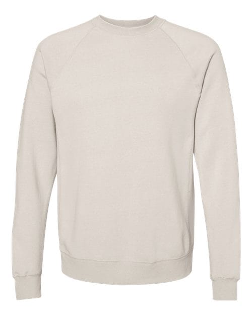 Independent Trading Co. PRM30SBC Unisex Special Blend Raglan Crewneck Sweatshirt in Stone Heather